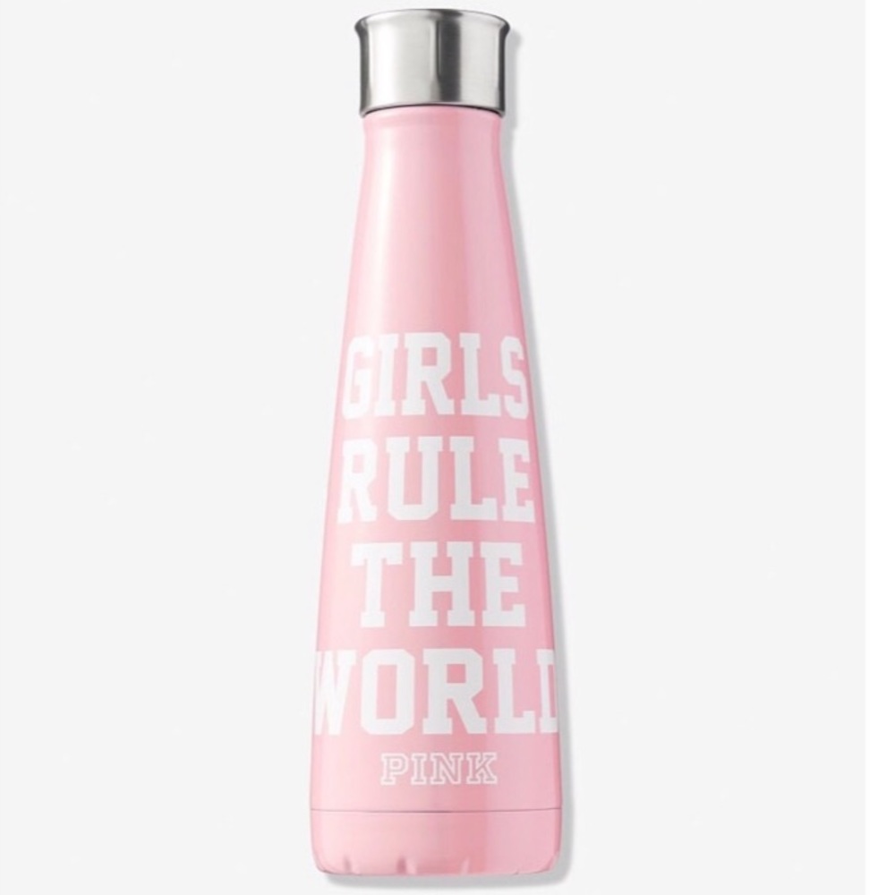 Girls rule the world vs pink swell bottle